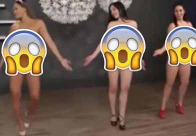 Conductoras bailan y terminan desnudas en programa de TV en vivo
