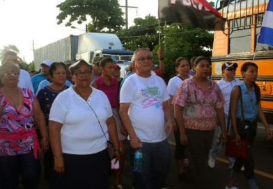 Corinteños marchan por más Victorias con el FSLN