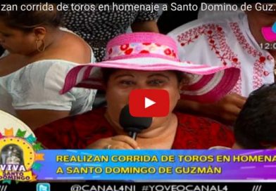 Realizan corrida de toros en homenaje a Santo Domino de Guzmán