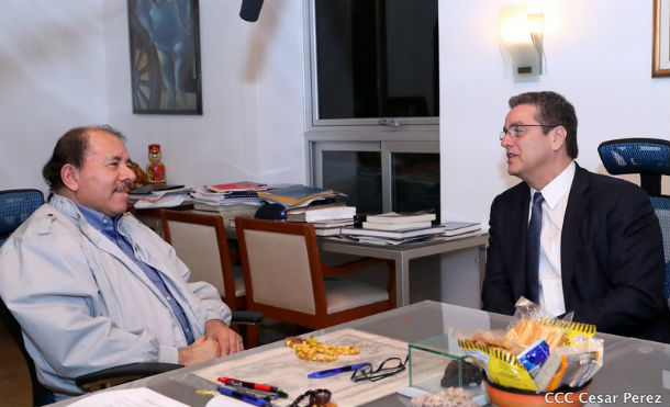 Presidente Daniel se reúne con el Director General de la OMC