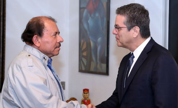 Presidente Daniel se reúne con el Director General de la OMC