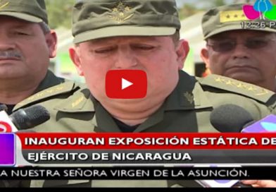 Inauguran exposición estática del Ejército de Nicaragua