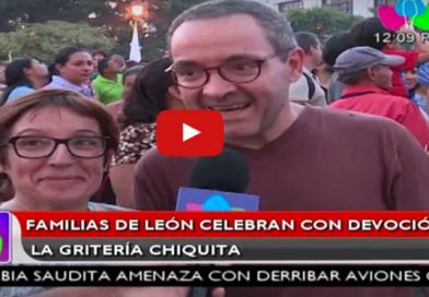Familias de León celebran con devoción la Gritería Chiquita