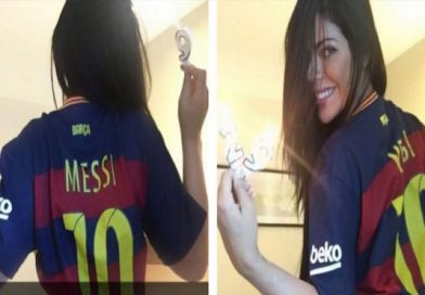 Así fueron las candentes fotos que la "Miss Bum Bum" le dedicó a Lionel Messi