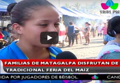 Familias de Matagalpa disfrutan de tradicional Feria del Maíz