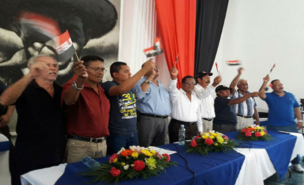 Juventud Sandinista se reúne con héroes del comando Rigoberto López Pérez