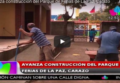 Avanza construcción del Parque de Ferias de La Paz, Carazo