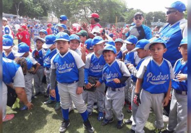 Alcaldía de Managua impulsa béisbol infantil