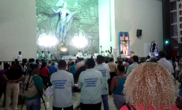 Celebran misa de solemnidad litúrgica en honor a Santo Domingo