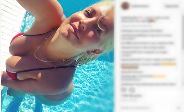 Isabel Madow muestra sus senos en sexy y diminuto bikini