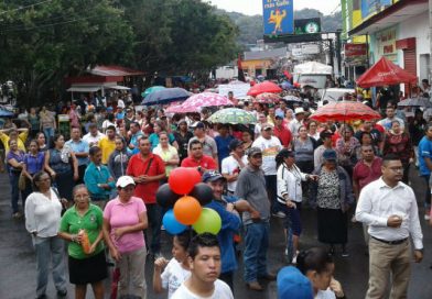 Matagalpinos apoyan a candidatos del FSLN- Alianza Unida, Nicaragua Triunfa