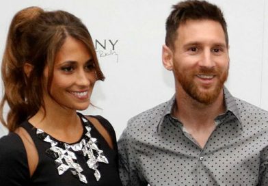 Le dicen a Messi "La mano de Dios" por esta foto con su esposa