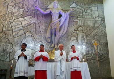 Managuas participan en misa dominical en honor a "Minguito"