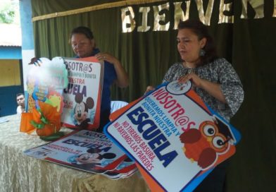 Gobierno local del FSLN en Nindirí entrega donativo a Escuela Pablo Antonino Cuadra
