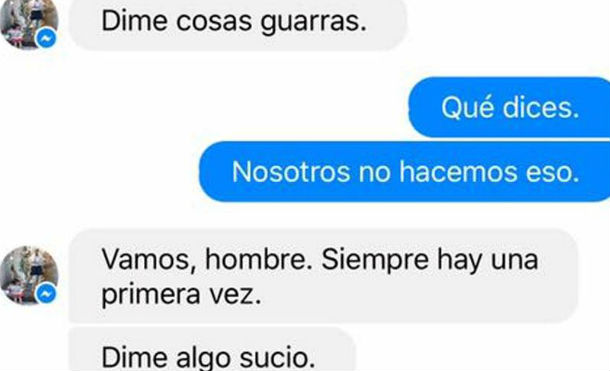 Le pidió a su novio que le escribiera algo "hot" y mira lo que él contestó