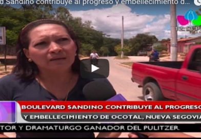 Boulevard Sandino contribuye al progreso y embellecimiento de Ocotal, Nueva Segovia