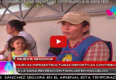 Nuevas infraestructuras deportivas contribuyen a la sana recreación familiar en Macuelizo