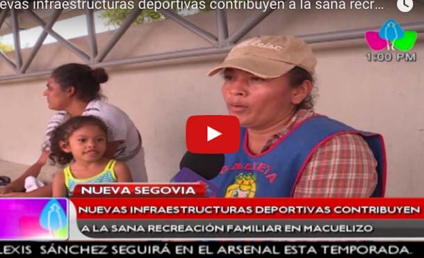 Nuevas infraestructuras deportivas contribuyen a la sana recreación familiar en Macuelizo