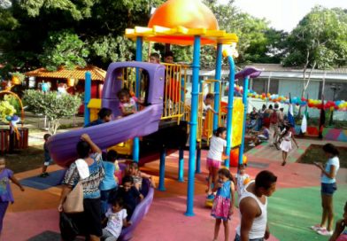 Rehabilitan segunda fase del Parque Central de Malpaisillo
