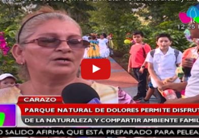 Parque Natural de Dolores permite disfrutar de la naturaleza y compartir ambiente familiar