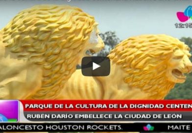 Parque de la cultura de la dignidad centenaria Rubén Darío embellece la Ciudad de León