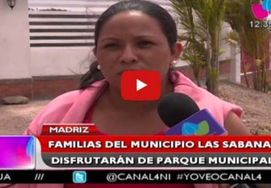 Madriz: Municipio Las Sabanas disfrutarán de parque municipal