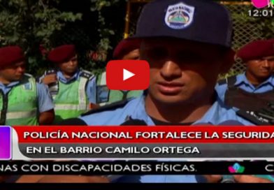 Policía Nacional fortalece la seguridad en el barrio Camilo Ortega