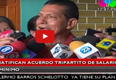 Ratifican acuerdo tripartito de salario mínimo