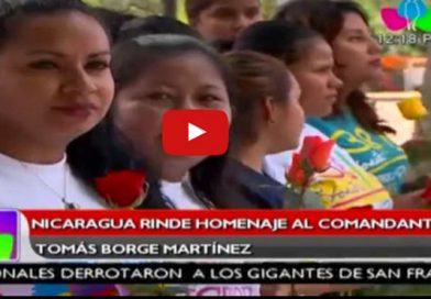 Nicaragua rinde homenaje al Comandante Tomás Borge Martínez