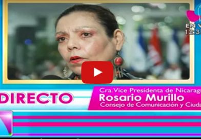 Comunicación con la Vicepresidenta Compañera Rosario Murillo 18 Agosto 2017