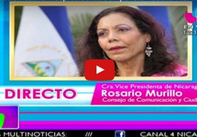 Comunicación con la Vicepresidenta Compañera Rosario Murillo 08 Agosto 2017