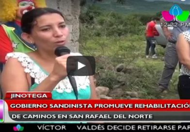 Gobierno Sandinista promueve rehabilitación de caminos en San Rafael del Norte