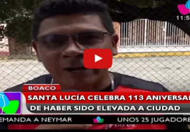 Santa Lucía celebra 113 aniversario de haber sido elevada a ciudad