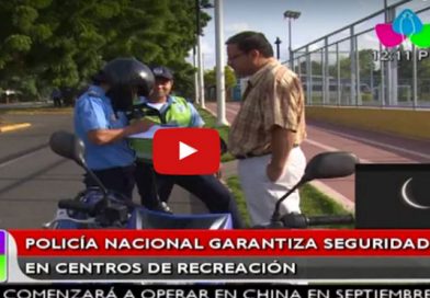 Policía Nacional garantiza seguridad en centros de recreación