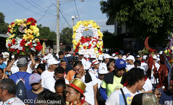 Santo Domingo de Guzmán peregrina en barrios orientales