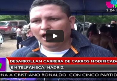 Realizan competencia de carros modificados 4x4 en Ocotal