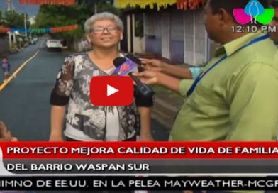 Proyecto mejora calidad de vida de familias del barrio Waspan Sur
