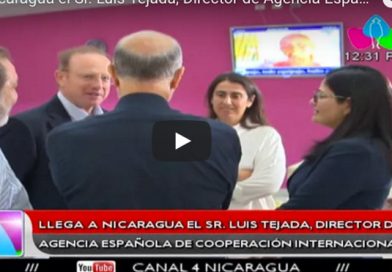 Llega a Nicaragua el Sr. Luis Tejada, Director de Agencia Española de Cooperación Internacional
