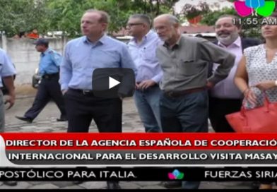 Director de la Agencia Española de Cooperación Internacional para el Desarrollo Visita Masaya