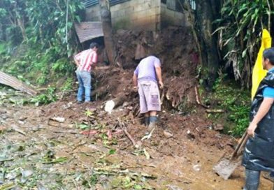 Dos muertos y 39 evacuados tras fuertes lluvias en El Salvador