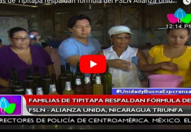 Familias de Tipitapa respaldan fórmula del FSLN Alianza Unida Nicaragua Triunfa