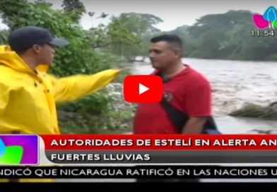 Autoridades de Estelí en alerta ante fuertes lluvias