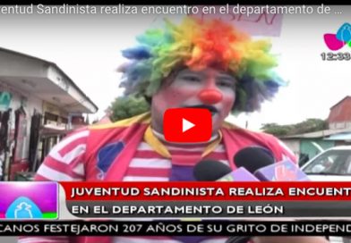 Juventud Sandinista realiza encuentro en el departamento de León