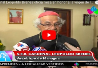Cardenal Leopoldo Brenes oficia misa en honor a la virgen de la Merced en Mateare