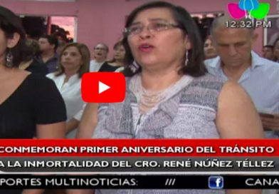 Conmemoran primer aniversario del tránsito a la inmortalidad del Cro. René Núñez Téllez