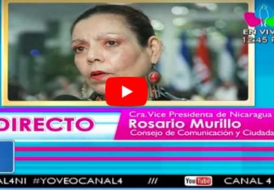 Comunicación con la Vicepresidenta Compañera Rosario Murillo 05 Septiembre 2017
