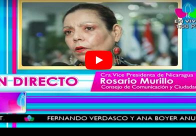 Comunicación con la Vicepresidenta Compañera Rosario Murillo 20 Septiembre 2017