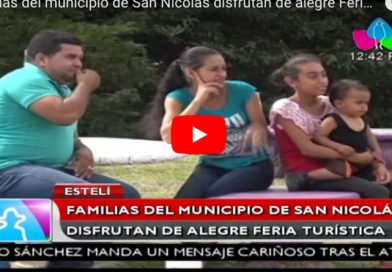 Familias del municipio de San Nicolás disfrutan de alegre Feria Turística