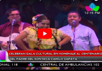 Celebran gala cultural en homenaje al centenario del padre del son nica Camilo Zapata
