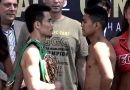 Román González vence el primer rival, la báscula